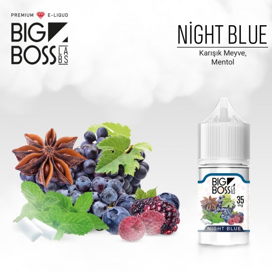 Big Boss Night Blue 30 ML Salt Likit