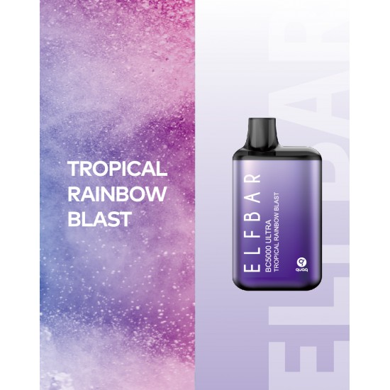 Elf Bar BC5000 Ultra Tropical Rainbow Blast