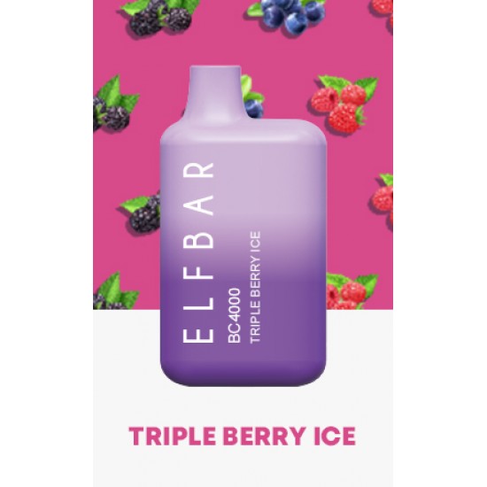 Elfbar 4000 Triple berry ice