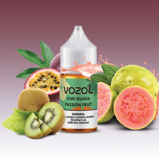Vozol Bar Kiwi Guava Passion Fruit 30 ML Likit